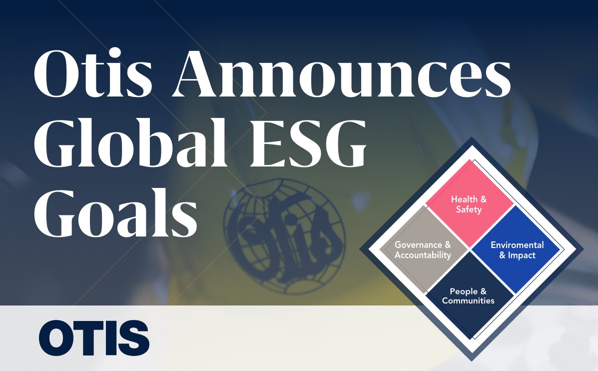 Otis ESG goals header
